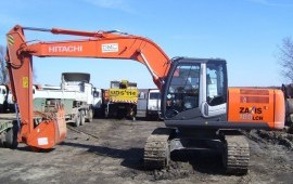 Cдаем в аренду гусеничный экскаватор Hitachi zx180
