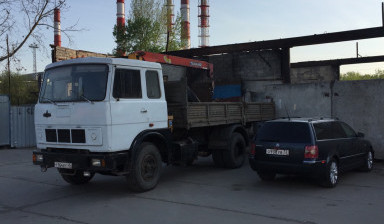 Манипулятор- кран аренда. Перевозка грузов в Тюмени