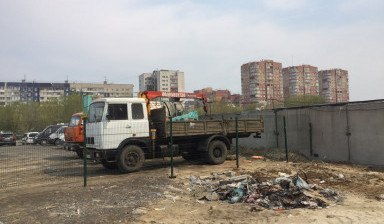 Манипулятор- кран аренда. Перевозка грузов в Тюмени