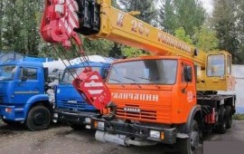 Аренда Автокрана 28 м, 25 тонн: услуги, заказ.