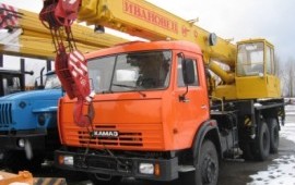 Аренда автокрана, услуги, заказ спецтехники.