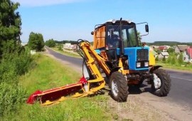 МТЗ 82.2, Беларусь Щетка, обеспыливание, косилка.