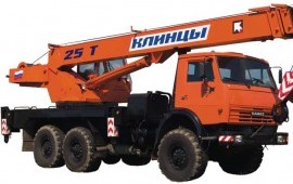 Аренда Автокрана КАМАЗ 25 тонн Вездеход