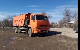 Услуги самосвала, аренда, заказ.