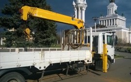 Аренда, заказ услуг кран-манипуляторов 3-20 тонн.
