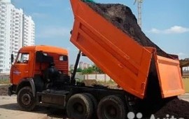 Услуги самосвала, аренда. Песок, щебень, земля.