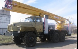 Автовышка 28 метров - услуги спецтехники