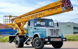 Аренда автовышки, услуги, заказ спецтехники.