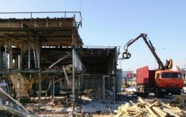 Демонтаж и снос металлоконструкций