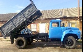 Доставка песок щебень грунт, самосвал