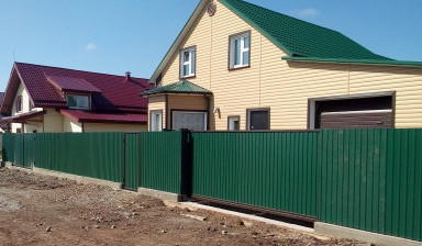 Строительство дачных домов забор под кляч