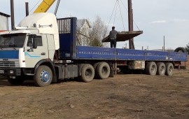 Грузоперевозки услуги заказ длинномер, шаланда