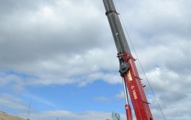 Аренда автокрана г/п 90т и высотой подъёма до 43м.