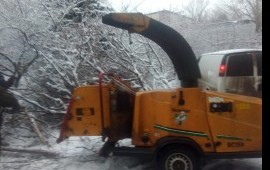 Дробилка веток аренда, услуги спецтехники.