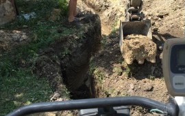 Аренда услуги мини экскаватора