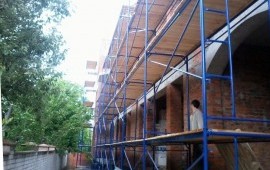 Аренда рамных строительных лесов