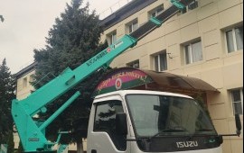 Автовышка балкон (superdeck) 4х2 метра, 1000 кг
