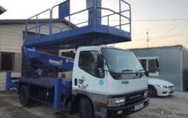Автовышка балкон (superdeck) 4х2 метра, 1000 кг