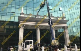 Автовышка гусь 45 метров, гусек 14 метров. 3,2х1,5