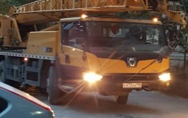 Услуги автокрана Китаец. Аренда. Заказ.