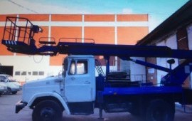 Аренда автовышки 18м. Услуги спецтехники