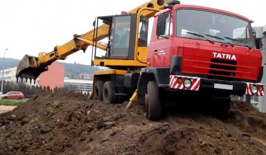 Услуги УДС экскаватора. Аренда, заказ спецтехники в Голышманово