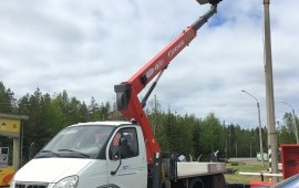 Автовышка 14-18м услуги спецтехники.