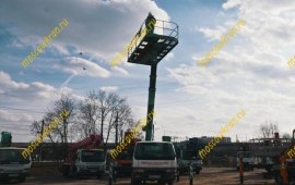 Автовышки 16-50 метров. Колено, телескоп. Услуги.