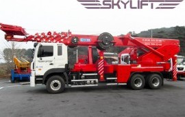 Аренда автовышки 60 м. Услуги. Заказ спецтехники.
