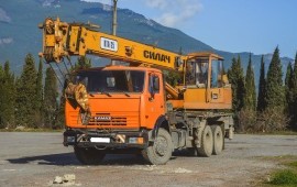 Аренда автокрана по большой Ялте. Спецтехника.