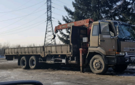 Услуги борт крана, перевозка грузов.