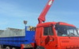 Услуги манипулятора- крана грузоперевозки в Красных Четаях