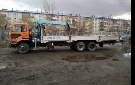 Услуги манипулятора. Аренда. Перевозка грузов.