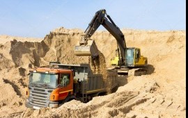 Перевозка сыпучих грузов. Аренда самосвалов до 30т