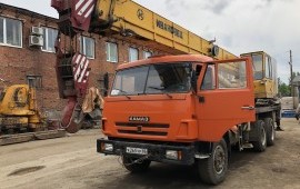Аренда автокрана Ивановец. Услуги спецтехники.