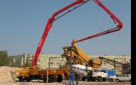 Услуги, аренда, заказ автобетононасоса