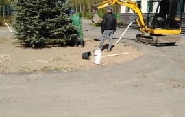 Аренда мини экскаватора, Ямобур