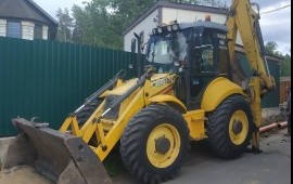 Услуги Экскаватора- погрузчика. Аренда спецтехники
