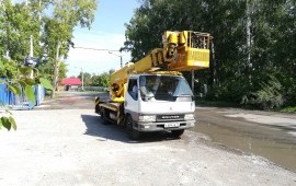 Услуги автовышки, аренда, заказ спецтехники.