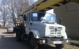 Аренда автовышки коленчатой