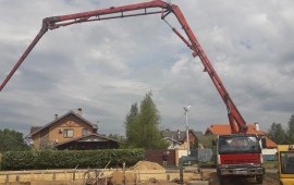 Автобетононасосы. Услуги. Аренда спецтехники.