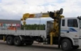 Услуги авто 12т с краном 7т
