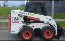 Аренда мини погрузчика Bobkat s 150. Услуги, заказ