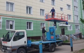 Услуги аренда автовышки платформы 17 м