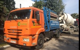 Аренда автобетононасоса, услуги, заказ спецтехники
