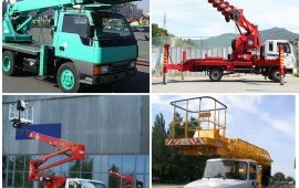 Автовышка телескоп 18-50 метров услуги, аренда