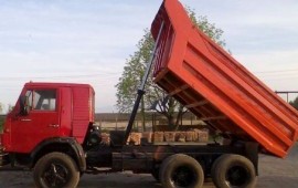 Услуги самосвала. Аренда спецтехники.