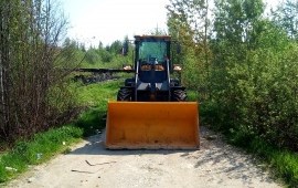 Фронтальный погрузчик. Услуги, аренда спецтехники.