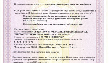 Пассажирские перевозки: дети, сотрудники, туристы.