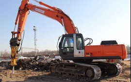 Аренда экскаватора, услуги спецтехники